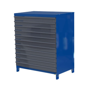 Metallverkleidung für kompaktes Auszugsregal | 75 kg