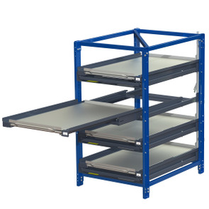 Kompaktes Auszugsregal | 300 kg