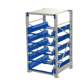 Heavy duty pallet pull-out rack