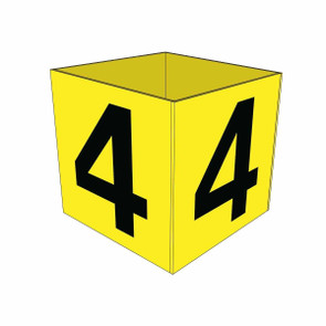 4-sided Sign
