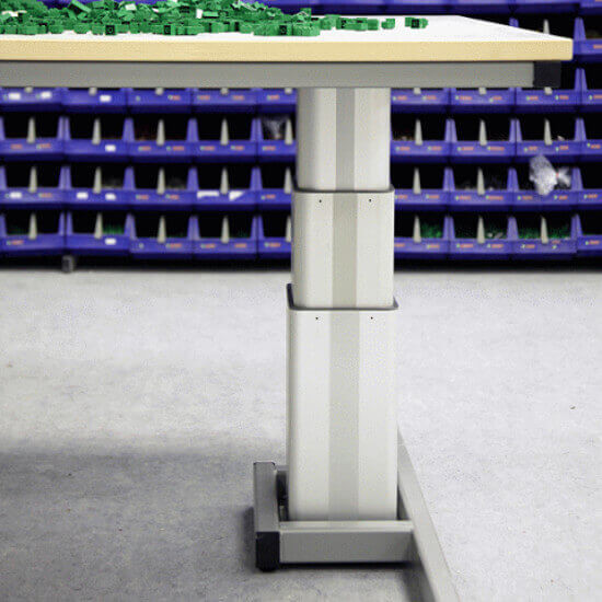 Bodenrahmen für Hubsäulen