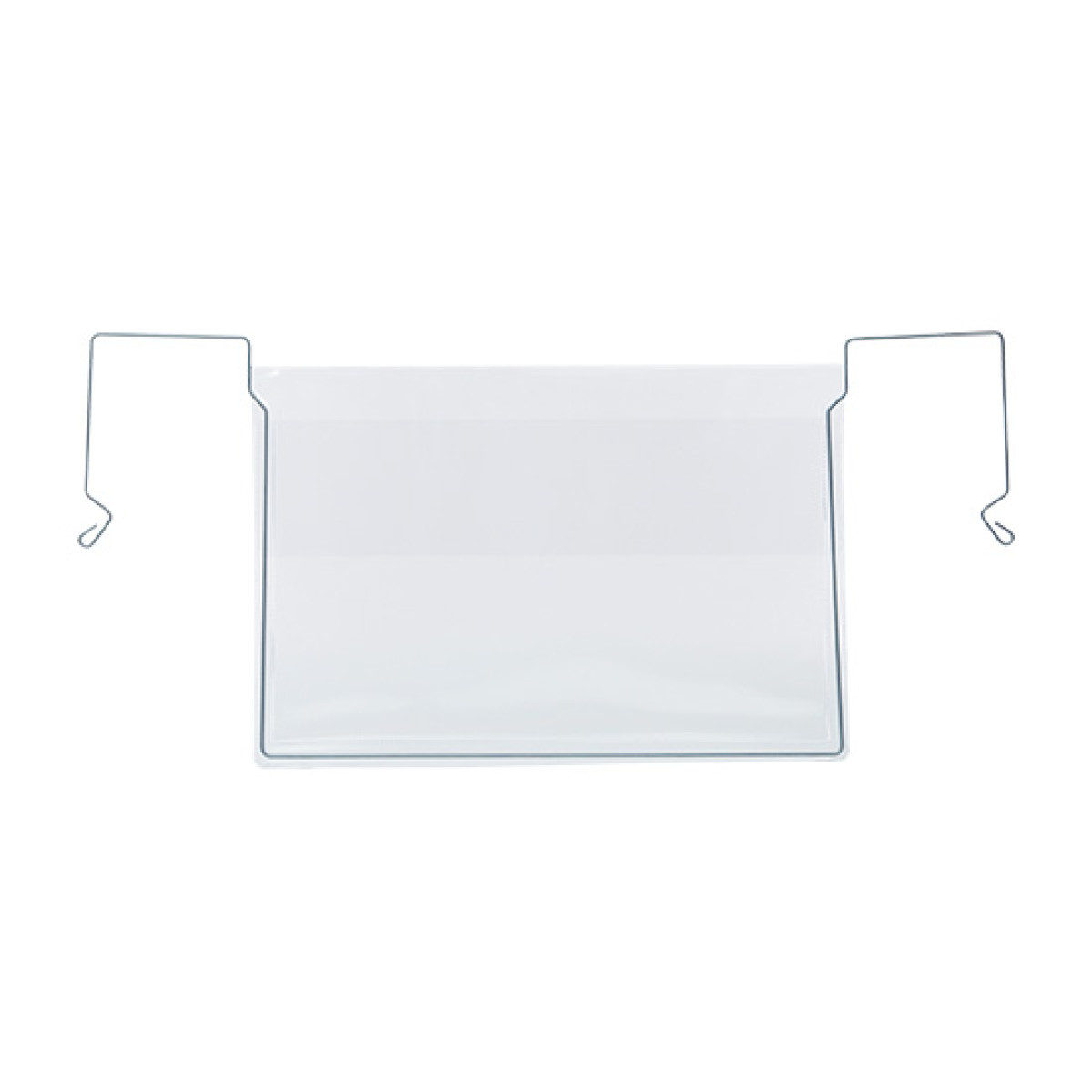 Drahtbügeltaschen DIN A5 quer mit Klappe