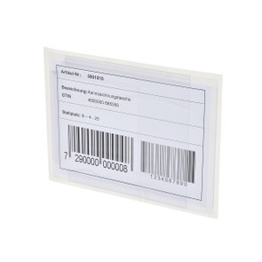 Soft self-adhesive pockets