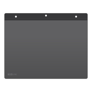 ECO Kennzeichnungstaschen mit Aufhängelochung aus Bio-PVC