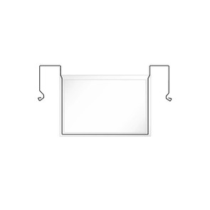 Drahtbügeltaschen DIN A6 quer