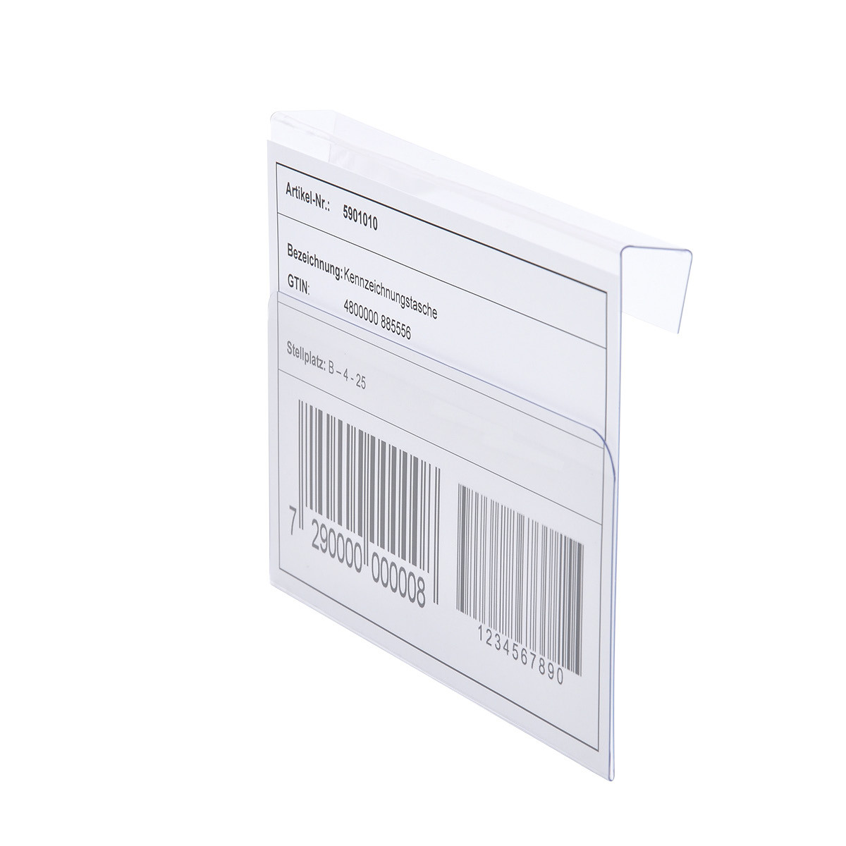 Stable pockets for pallet collars - open
