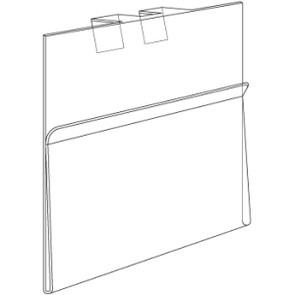 Hartkunststofftaschen mit Klemmbügeln