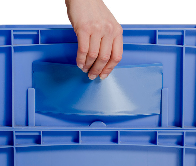 KANBAN pockets for plastic boxes