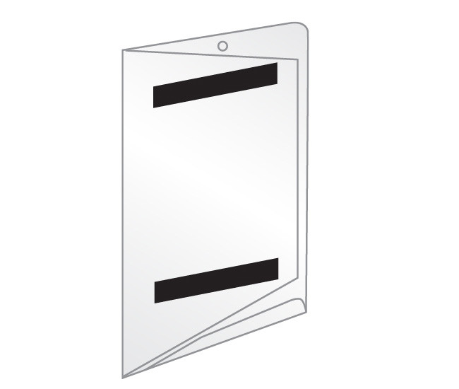 Magnetic information boards - foldable
