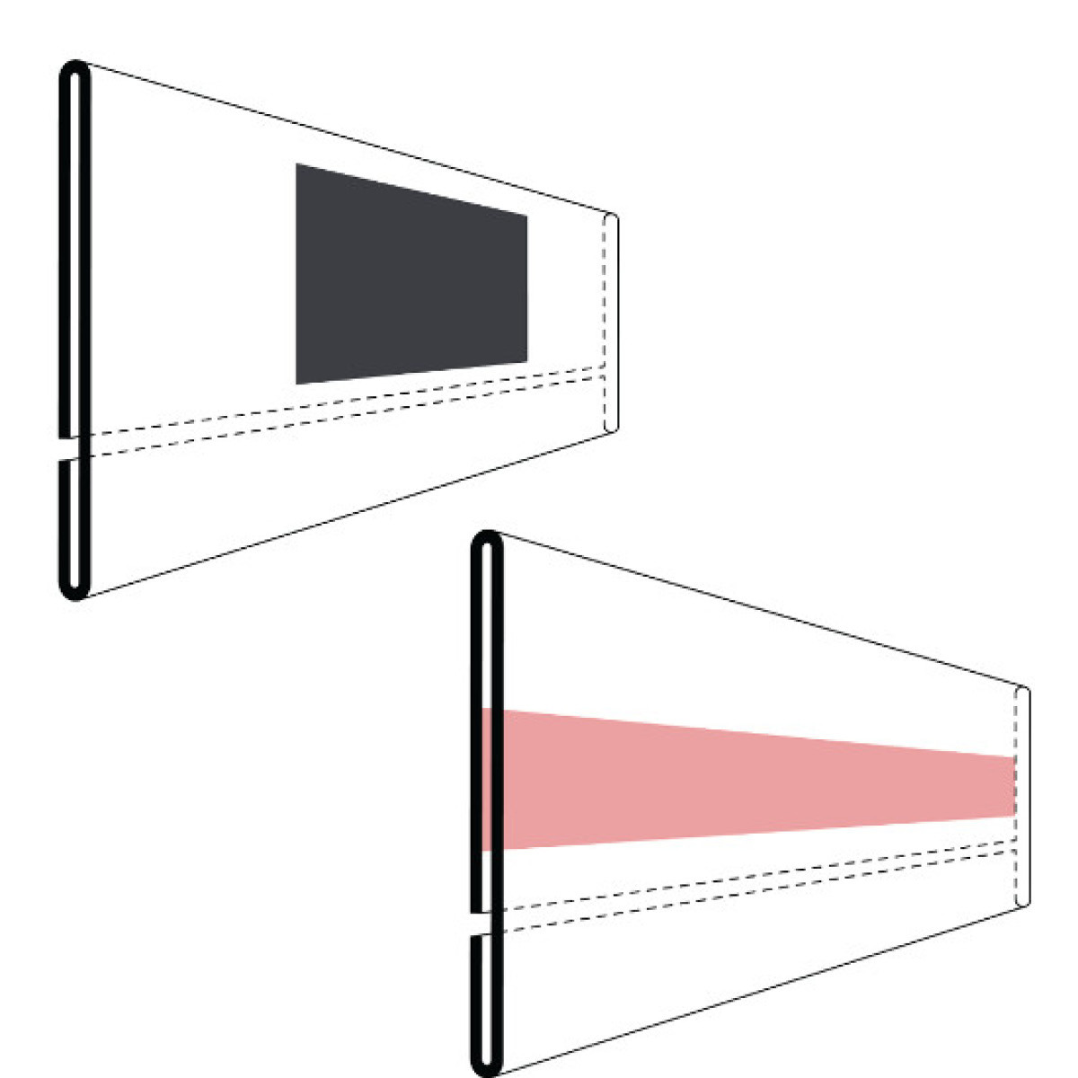 Etikettenhalter EBB (magnetisch) und EBA (selbstklebend)