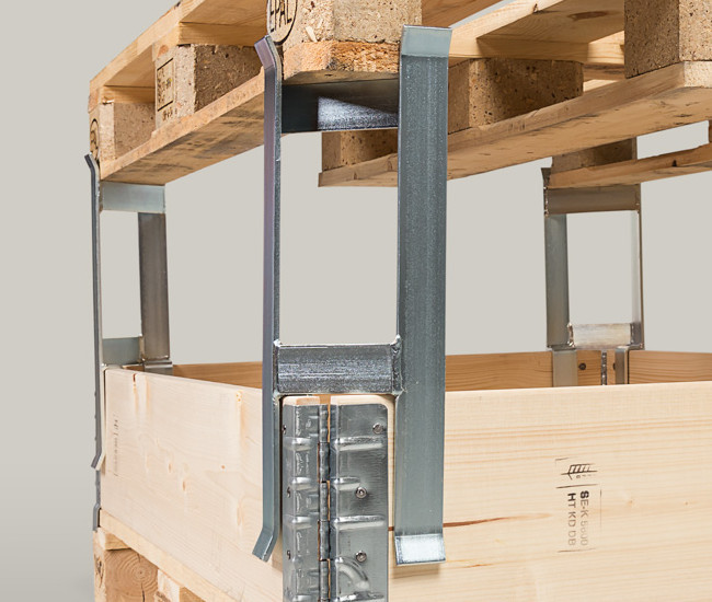 Distancers for pallet collars - pallet 