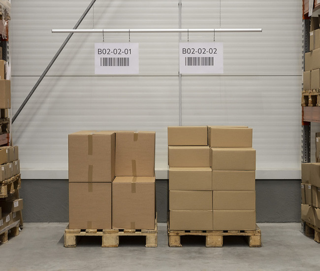 Block storage sign