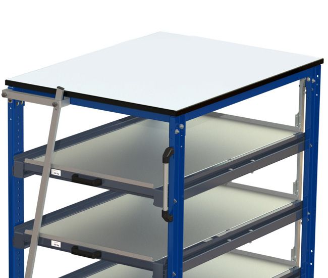 Shelf for pull-out rack