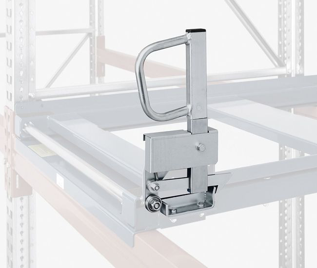 Handle for pull out unit