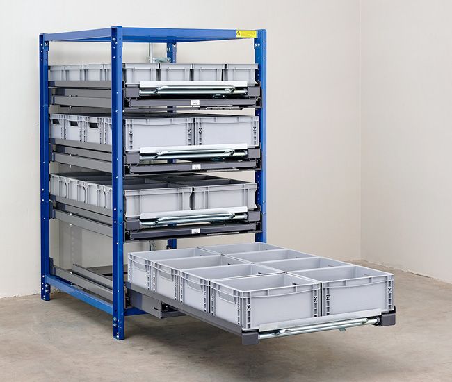Compact pull-out rack 300 kg