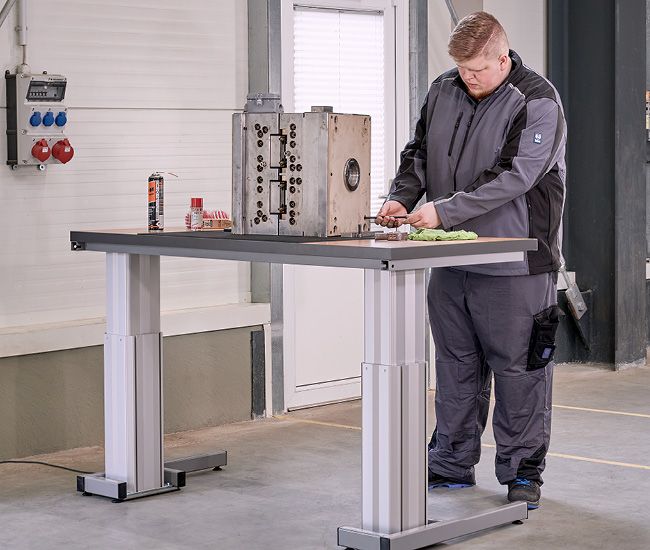 Table frame Mega Strong 750 / 1,000 kg | Electric