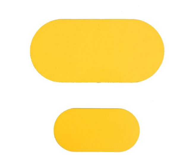 Floor marking symbol – oval