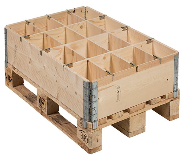 Pallet collar dividers 