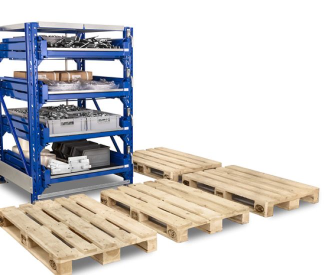 Heavy duty pull out rack
