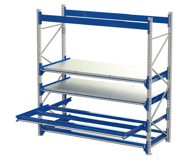 Upright hanging XL-pull-out unit