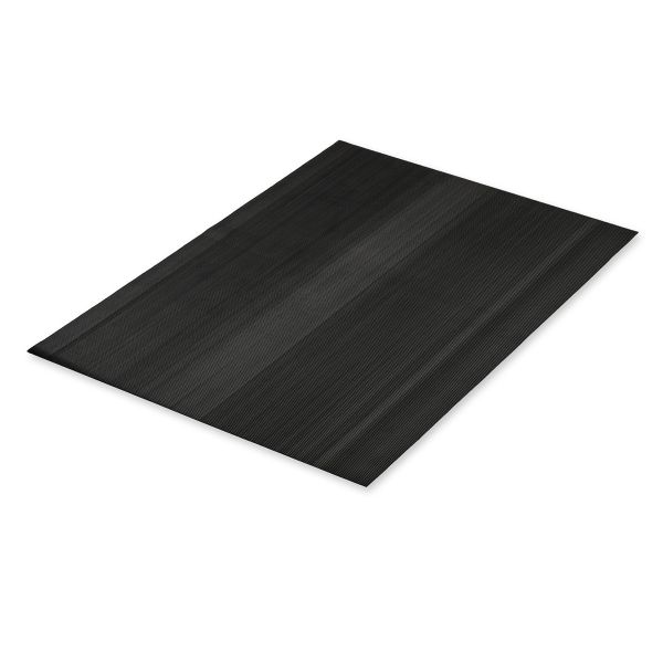 Rubber pad for steel floor