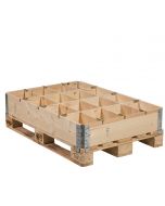 Holzaufsatzrahmen mit 16 Fächern