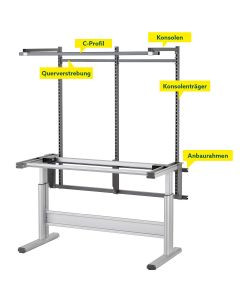 Basic mounting frame