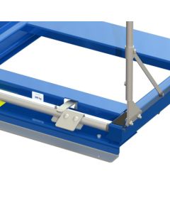 Foot unlocking system for pull-out unit