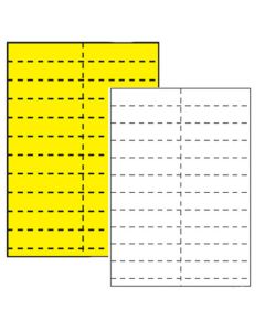 Perforated labels