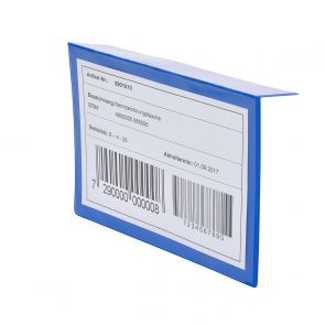Kennzeichnungstaschen für gestapelte Kartons