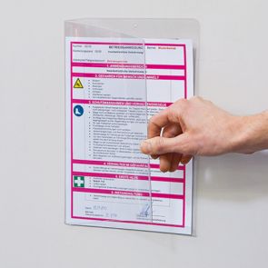Magnetic information boards - foldable