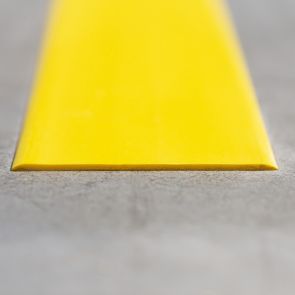 Floor marking tape - rounded edges