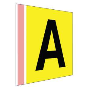 Shelf and aisle signs - straight