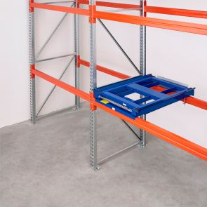 Beam mounted pull out unit - heavy load 