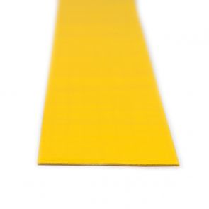 Durable floor marking tape with smooth surface