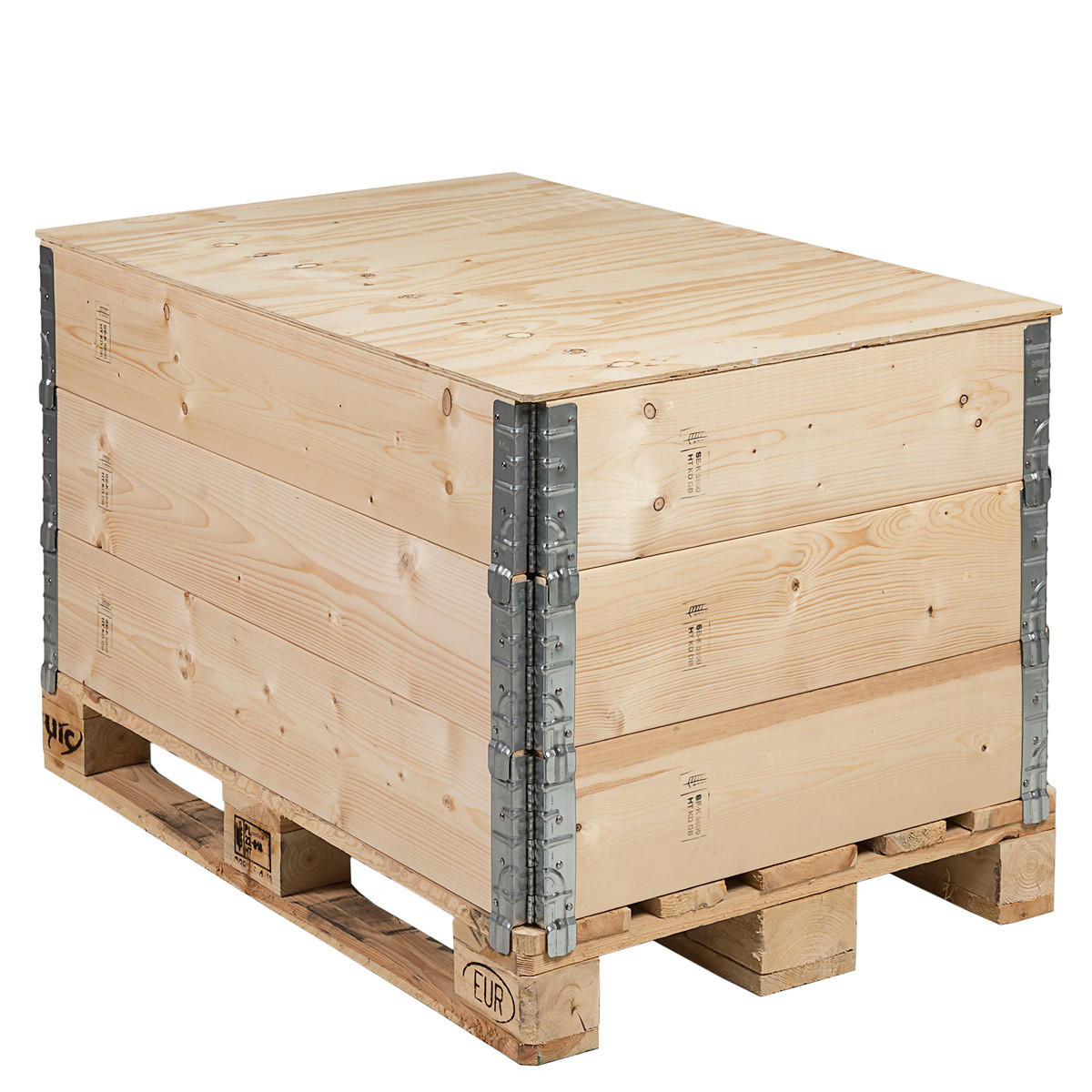 Sperrholzdeckel mit Unterzügen