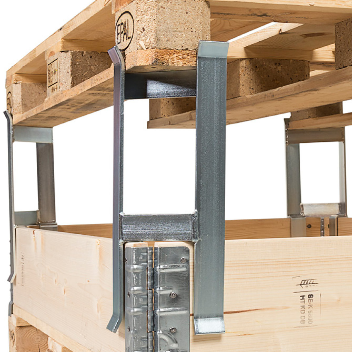 Distancers for pallet collars - pallet 