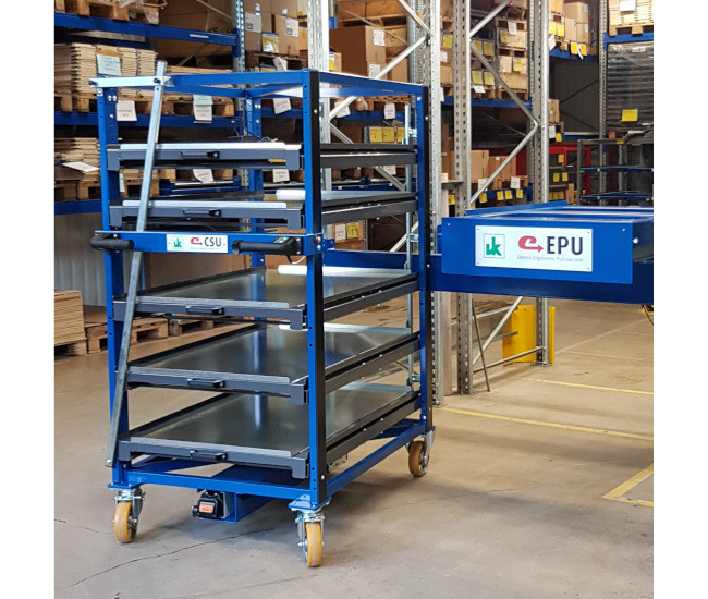 Compact pull out rack - electrical