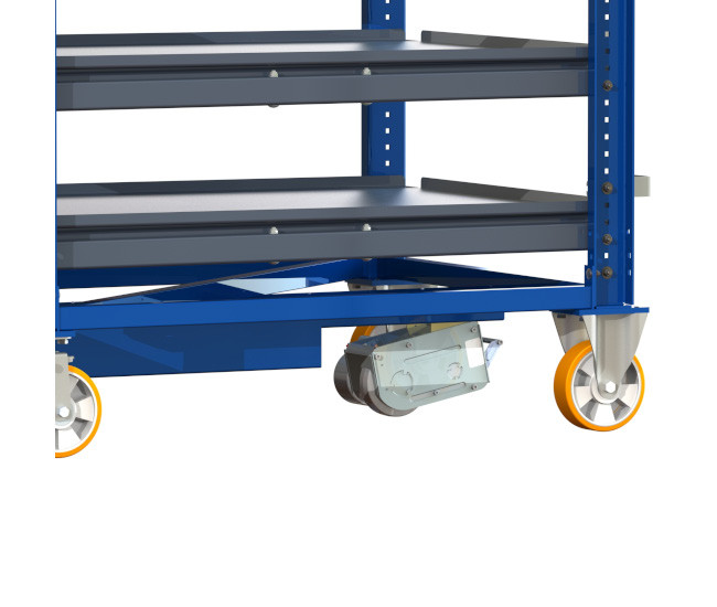 Compact pull out rack - electrical