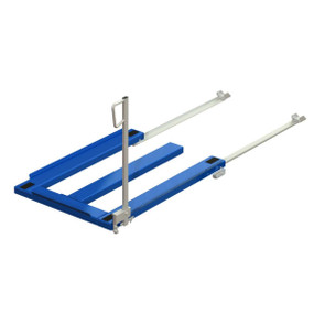 Heavy-duty floor mounted pull-out units | Loading from the forklift corridor