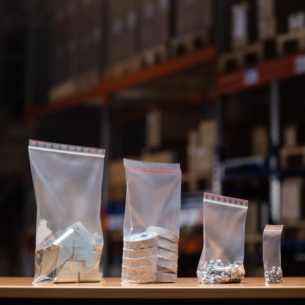 Folienbeutel mit Druckverschluss