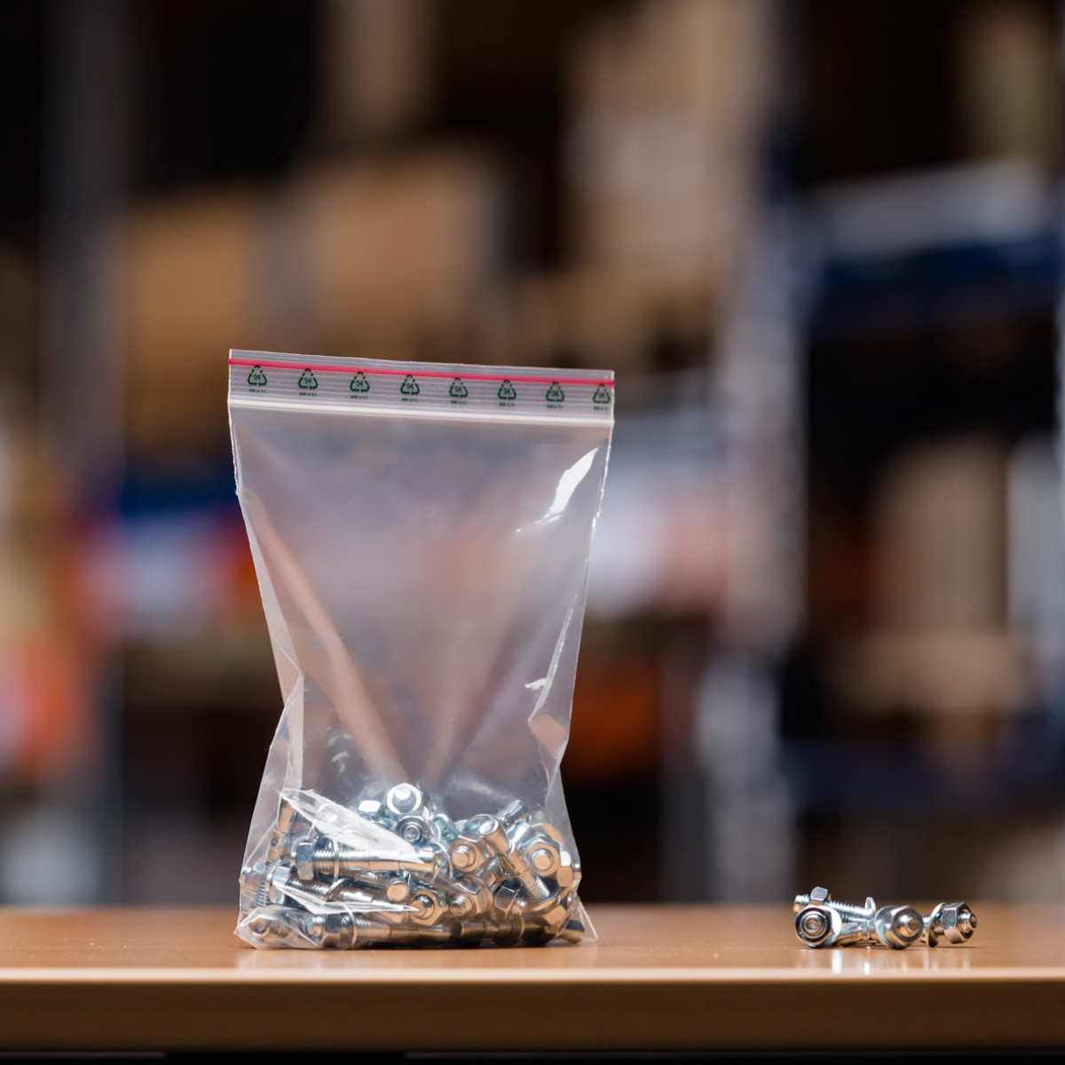 Folienbeutel mit Druckverschluss