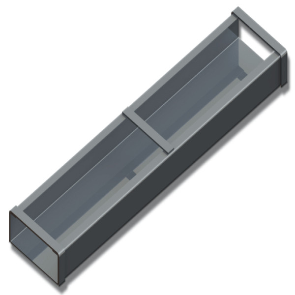 Gabelstaplertaschen für Auszugsregal - 1 Paar