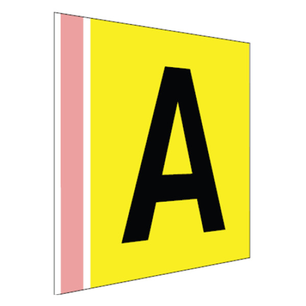 Shelf and aisle signs - straight - adhesive or magnetic