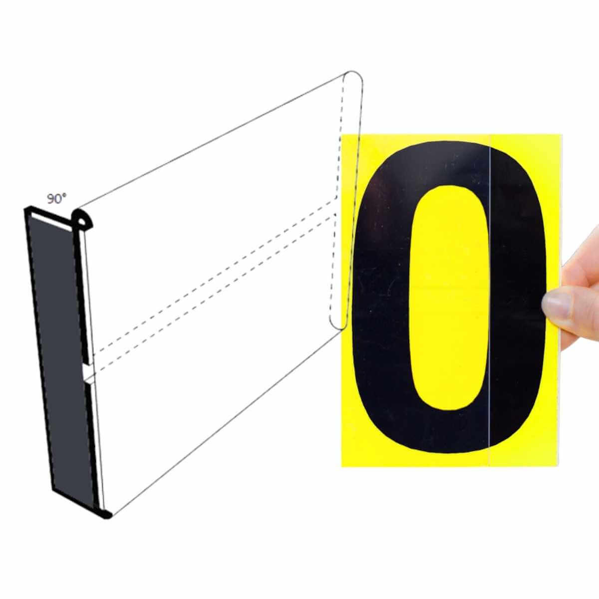 Aisle sign - exchangeable
