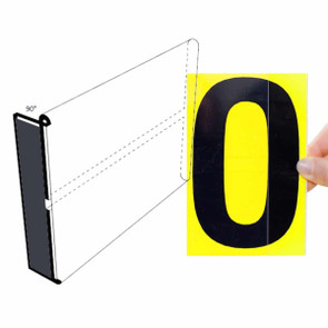 Aisle sign - exchangeable