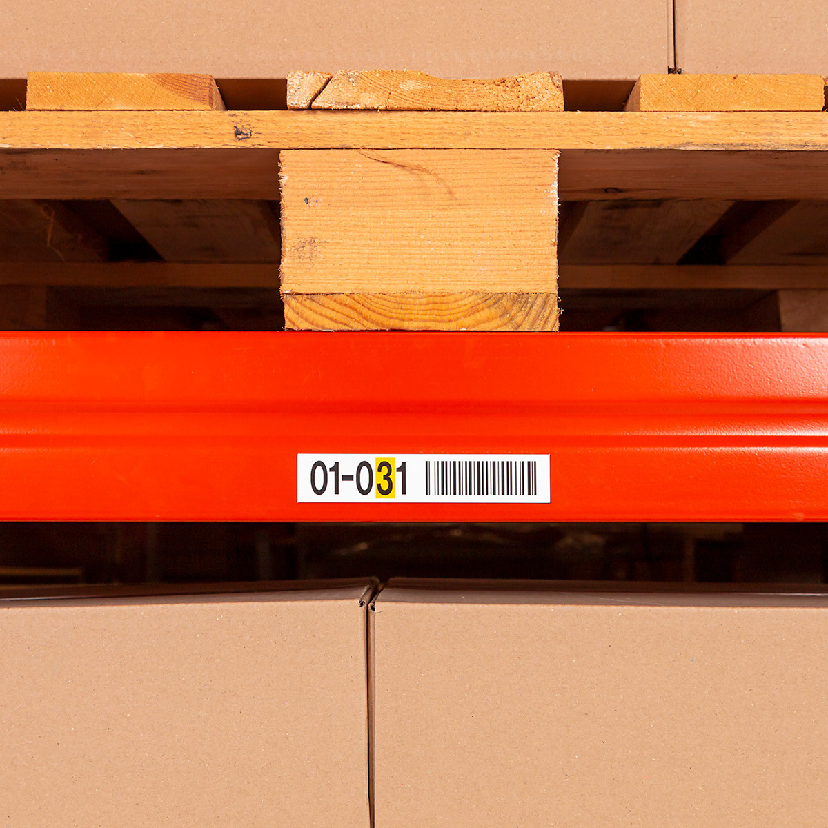 Removable marking labels - printed