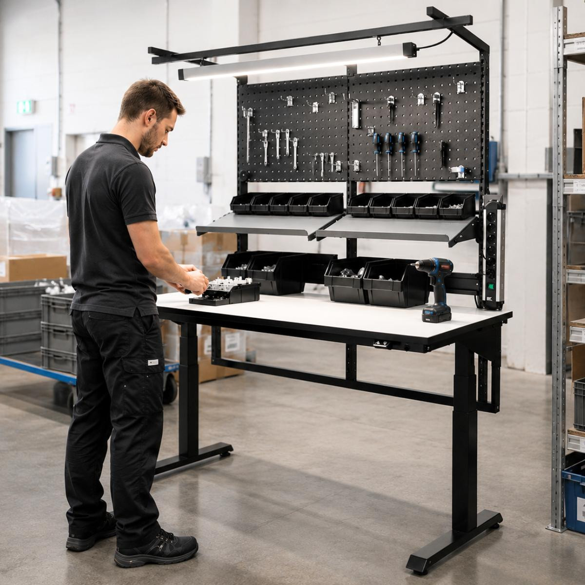 Tischgestell IDC 150 Flex | elektrisch