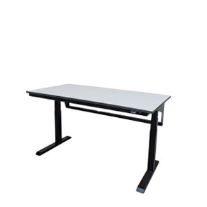 Tischgestell IDC 150 Flex schwarz elektrisch verstellbar (Platte separat bestellbar)