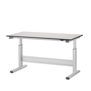 Work table IDC 3720 with tabletop 1200x600 mm electrically adjustable